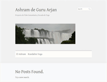 Tablet Screenshot of guruarjan.com